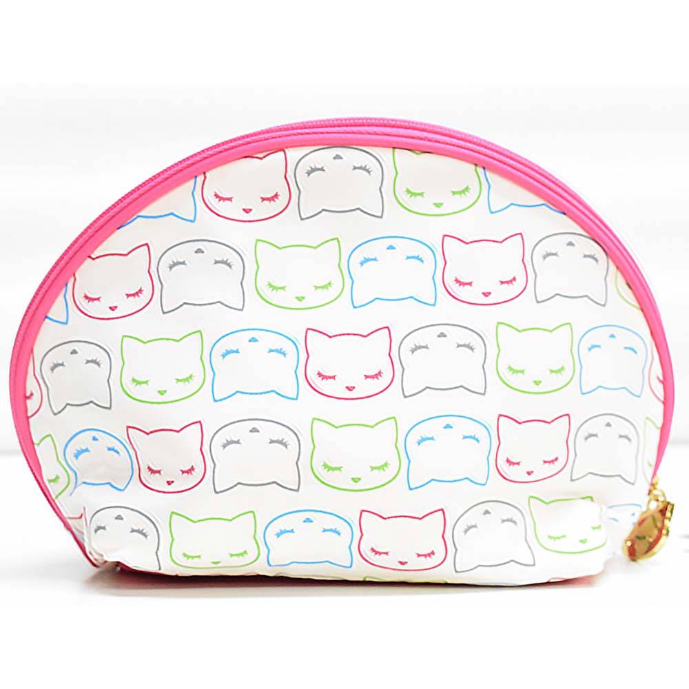 プーちゃん ポーチ 化粧ポーチ コスメポーチ トラベルポーチ 小物入れ 猫  カラフル