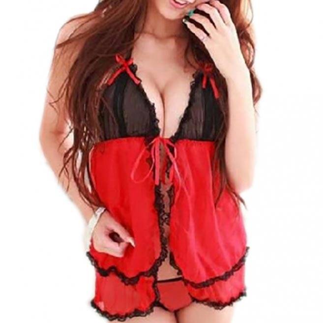 セクシー下着 ホルダータイプ キャミソール2点セット 1040