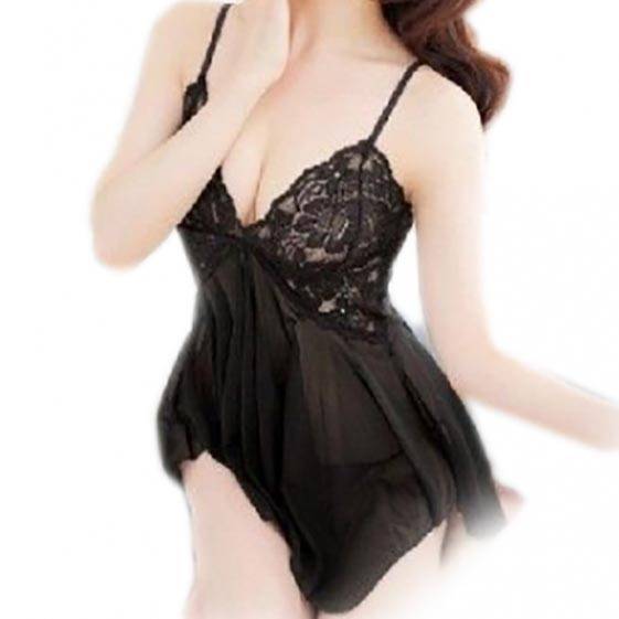 セクシー下着 レース キャミソール2点セット 1145