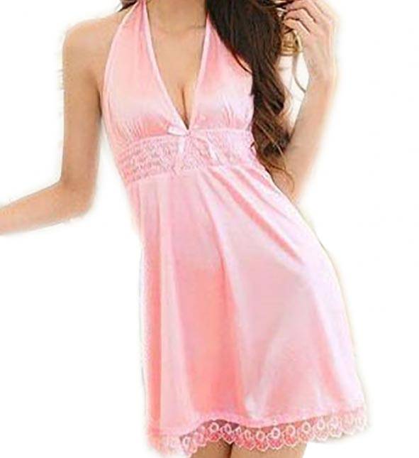 ベビードール セクシーランジェリー 下着 レディース 高品質 ピンク レース 下着