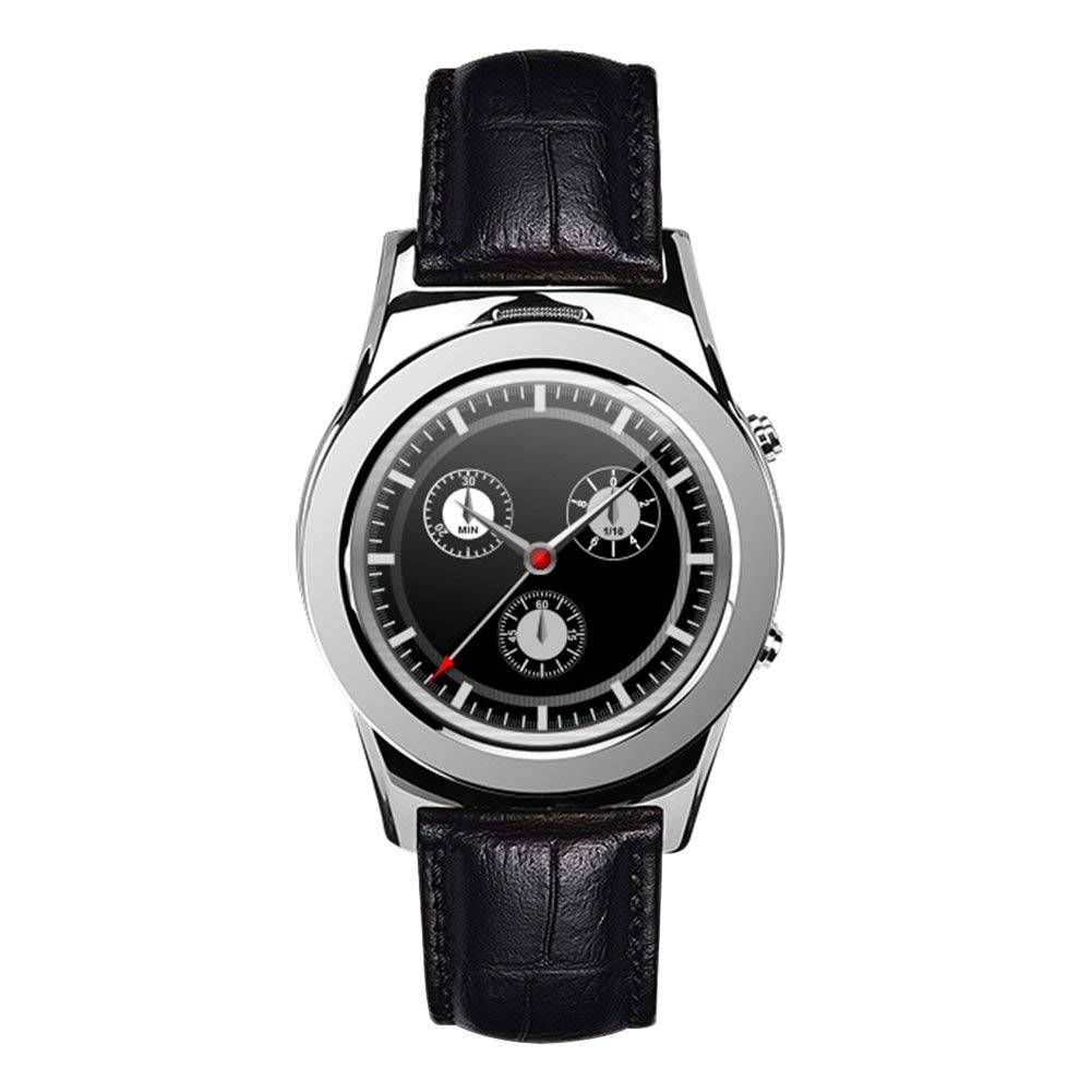 スマート ウォッチLW01 Bluetooh4.0 皮のバンド 心拍測定/歩数計など多機能腕時計