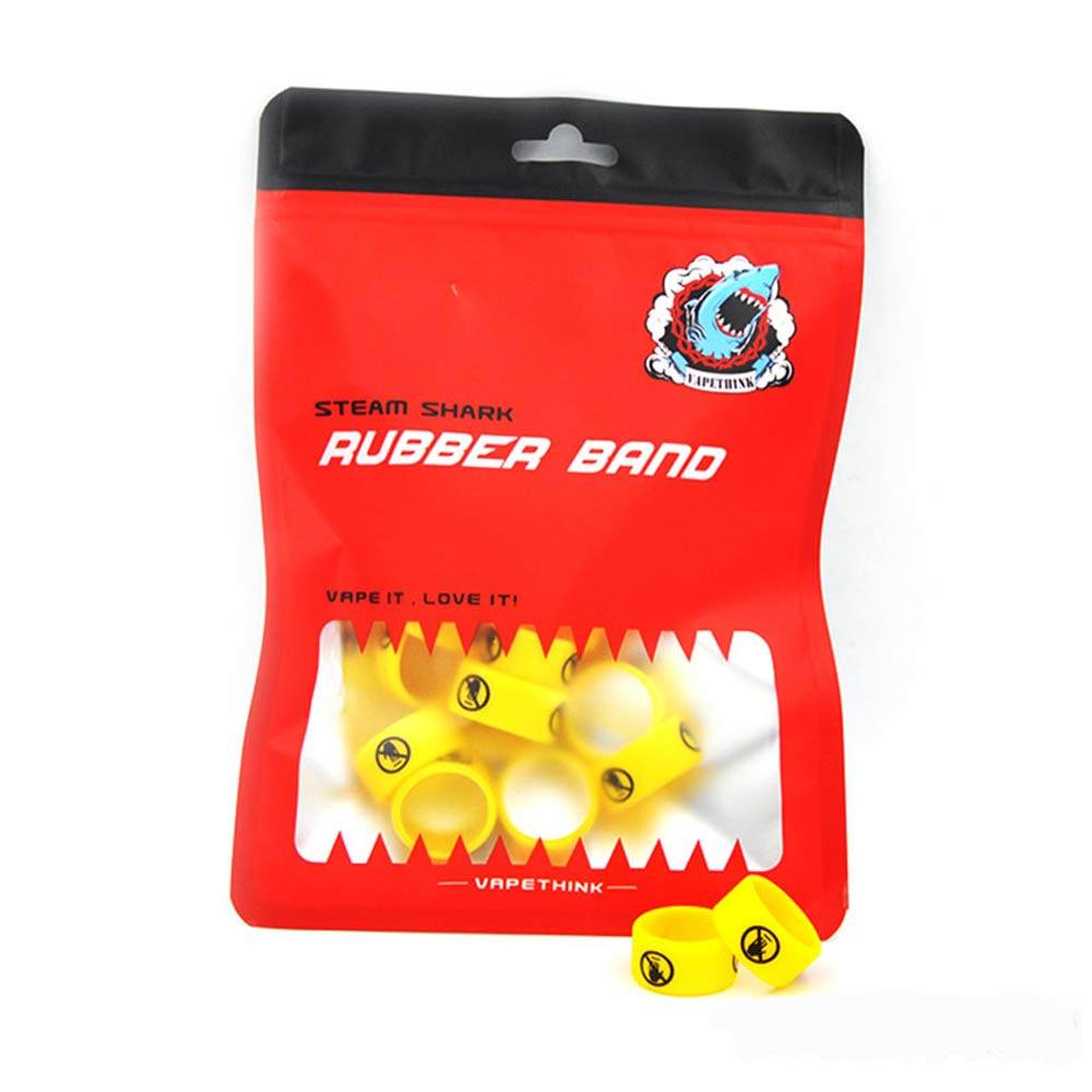 電子タバコ Vapethink Steam Shark シリコーンアークバンド 黒 - 画像1