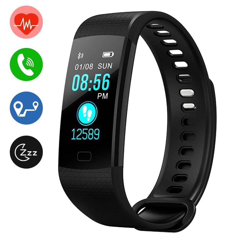 スマートブレスレット 歩数計 活動量計 IP67防水 スマートウォッチ  着信電話通知 目覚まし時計 消費カロリー 睡眠検測 リモート撮影 タッチ操作 日本語説明書