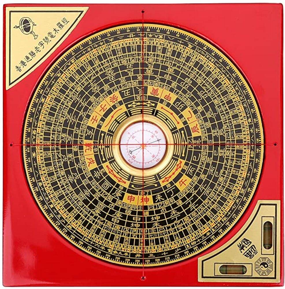 羅パン 中国 装飾 占い レトロ 家庭用 インテリア 風水 八卦 伝統工芸 