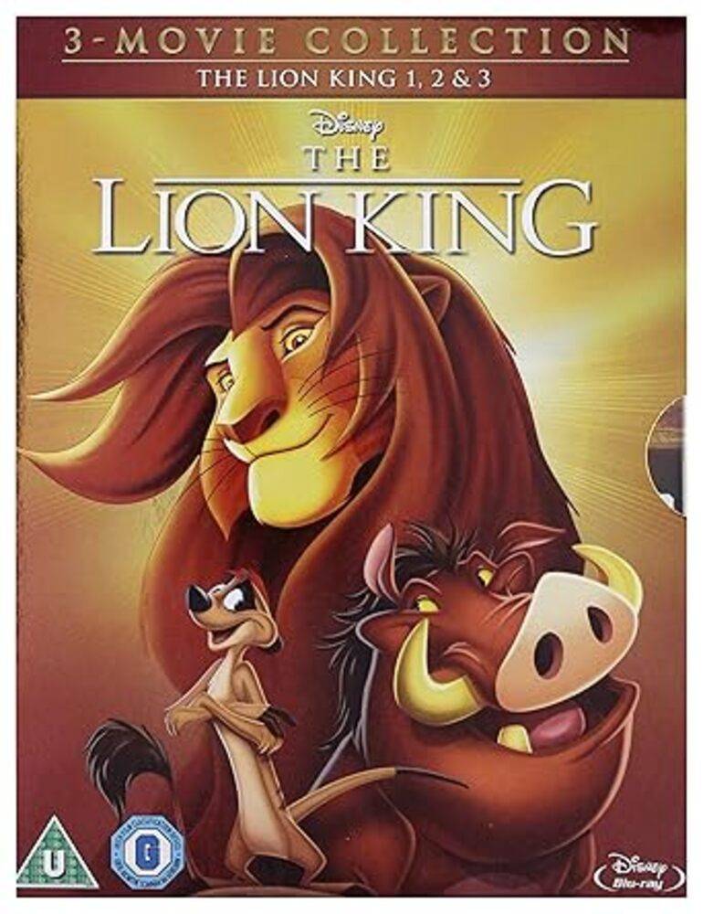 ライオンキング 1 2 3 The Lion King ディズニー 英語版 海外版 Blu-ray 英語学習 