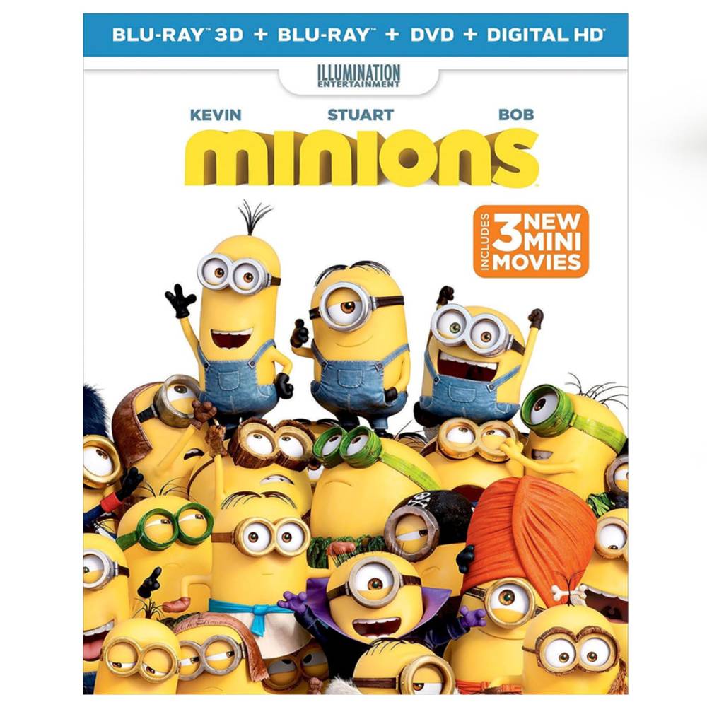 ミニオンズ Blu-ray アニメ 映画 並行輸入品 北米版 ブルーレイ 夏休み 英語 語学学習 Mini 