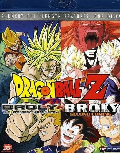 ドラゴンボールZ 劇場版 BROLY BROLY2 二本立て 北米版 ブルーレイ