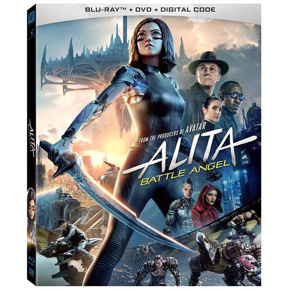 アリータ バトル エンジェル 映画 Blu-ray 並行輸入品 北米版 ブルーレイ 銃夢 サイバーパンク 