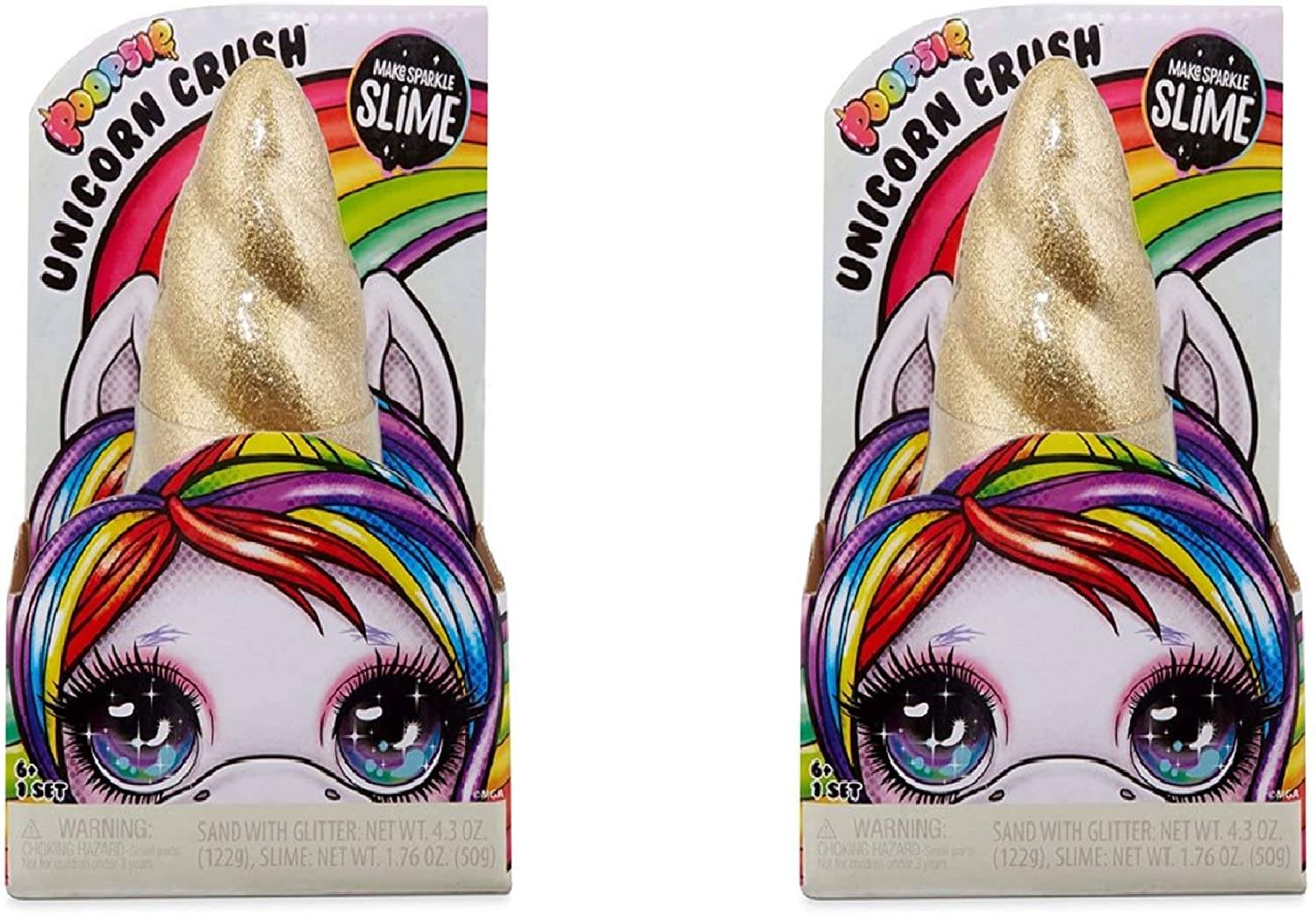スライムキット キラキラ入り スライム プーピーユニコーン 2個セット 北米版   2個セット