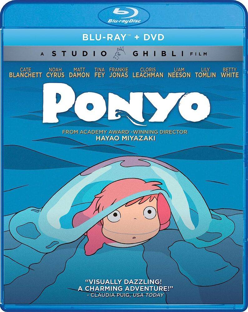 崖の上のポニョ Blu-ray ジブリ アニメ 語学学習 英語 フランス語 並行輸入品 北米版 ブルーレイ 