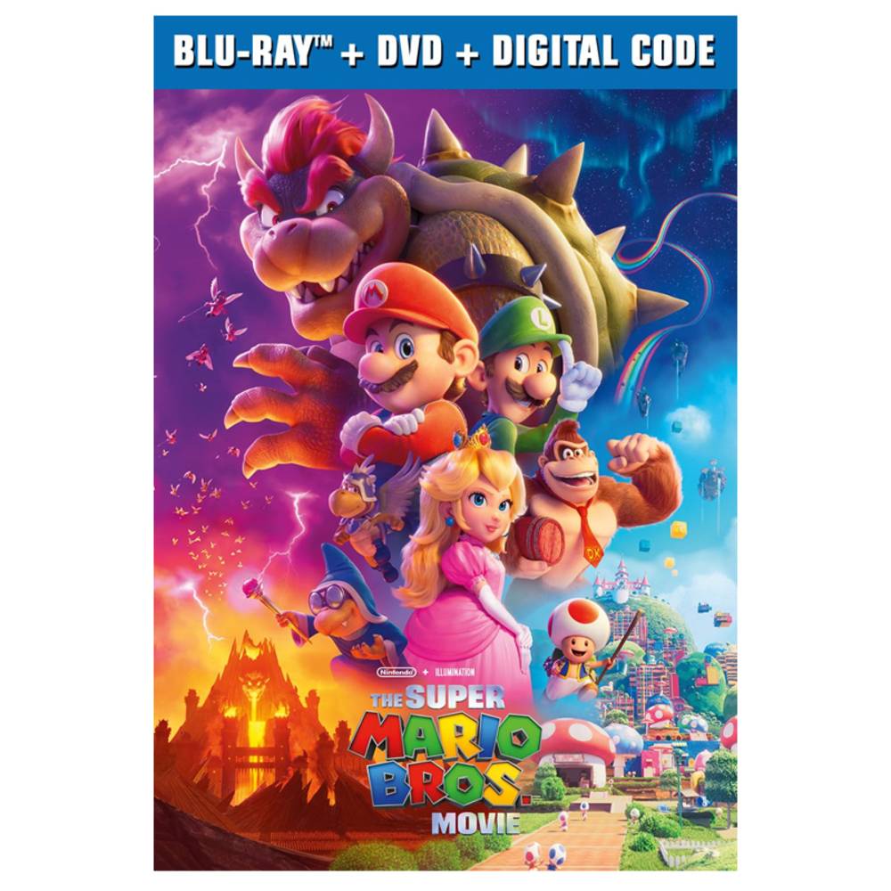 ザ・スーパーマリオブラザーズ・ムービー Blu-ray 映画 並行輸入品 北米版 ブルーレイ 