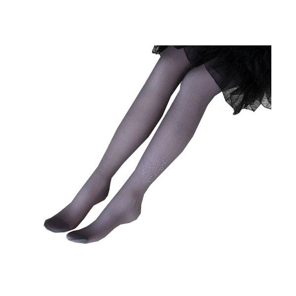 赤 ガーターストッキング ニーハイ STW-410 ストッキング コスプレ ゴスロリ ｜ブラック